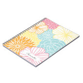 Carnet Mod coloré floral (Côté gauche)