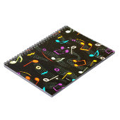 Carnet Mode à thème musical Design d'impression (Côté gauche)
