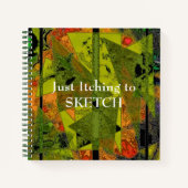 Carnet "Mode Ala Abstrait" SketchBook (Devant)