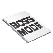 Carnet Mode Boss (Côté Droit)