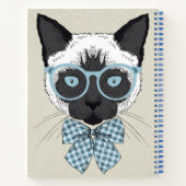 Carnet Mode Chat Siamese Smart (Dos)