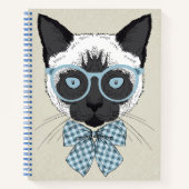 Carnet Mode Chat Siamese Smart (Devant)