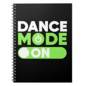 Carnet Mode Danse activé (Devant)