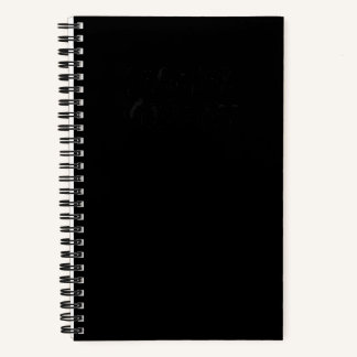 Carnet Mode Enseignant Style Vintage Désactivé Texte Écri