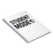 Carnet Mode Étudiant Activé – Motivation pour les Études (Côté Droit)
