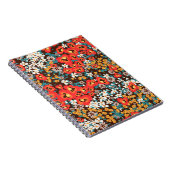 Carnet Mode florale printemps, robe femme d'été (Côté Droit)