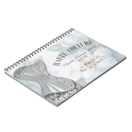 Carnet Mode Haute Couture vintage (Côté gauche)