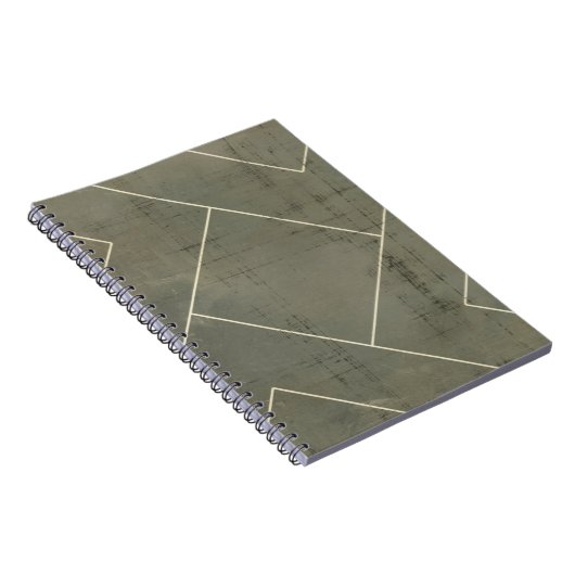 Carnet Modèle Abstrait avec formes géométriques (Côté Droit)