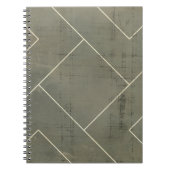 Carnet Modèle Abstrait avec formes géométriques (Devant)