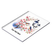 Carnet Modèle Cherry Blossoms (Côté gauche)