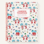 Carnet Modèle de célébration de Chose Un Chose Deux (Devant)