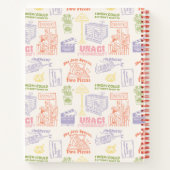 Carnet Modèle de citations colorées FRIENDS™ (Dos)