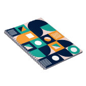 Carnet Modèle de composition de couleurs géométriques ave (Côté Droit)