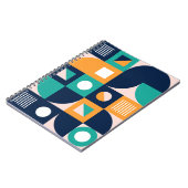 Carnet Modèle de composition de couleurs géométriques ave (Côté gauche)