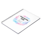 Carnet Modèle de conception aquarelle modifiable – Votre  (Côté gauche)