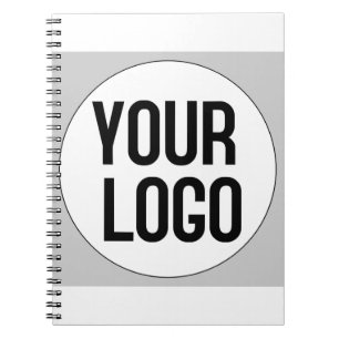 Carnet modèle de conception de logo personnalisé sur