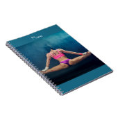 Carnet Modèle de condition physique féminine Split Thunde (Côté Droit)