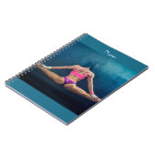 Carnet Modèle de condition physique féminine Split Thunde (Côté gauche)