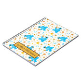 Carnet Modèle de cookie monstre au crayon (Côté gauche)