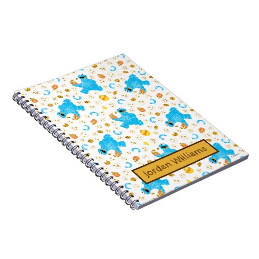 Carnet Modèle de cookie monstre crayon de Cookie Monster (Côté Droit)