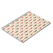 Carnet Modèle de fête de gnome de Noël (Côté gauche)