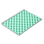 Carnet Modèle de feuille de trèfle de la Saint-Patrick (Côté gauche)