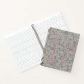 Carnet Modèle de fleur de jasmin de William Morris (Intérieur)