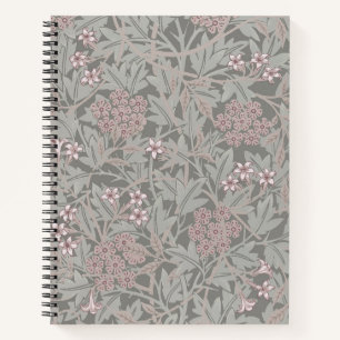 Carnet Modèle de fleur de jasmin de William Morris