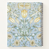 Carnet Modèle de fleur de lys et de grenade de William Mo (Dos)
