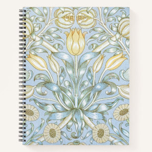 Carnet Modèle de fleur de lys et de grenade de William Mo