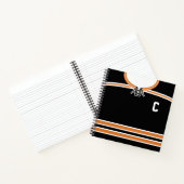 Carnet Modèle de Jersey de hockey sur glace person (Intérieur)