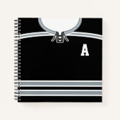 Carnet Modèle de Jersey de hockey sur glace person (Devant)