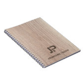 Carnet Modèle de monographie de bois Distorsion Nom du te (Côté Droit)