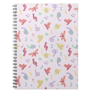 Carnet modèle de musique pour enfants