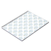 Carnet Modèle de pays anglais avec fleurs de parfumerie (Côté gauche)