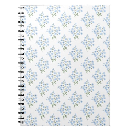 Carnet Modèle de pays anglais avec fleurs de parfumerie (Devant)