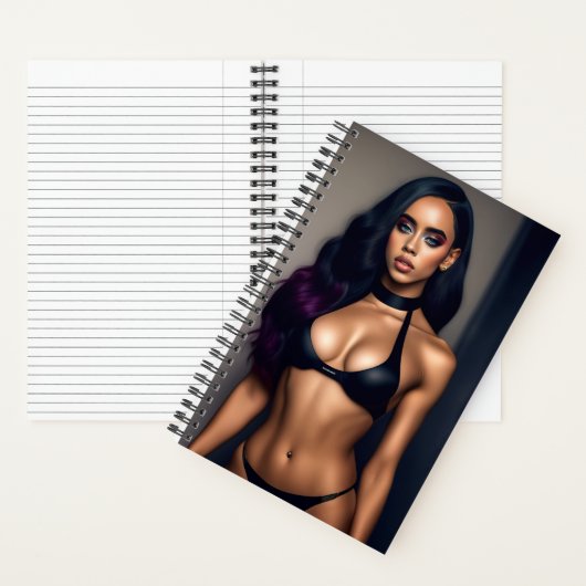 Carnet modèle de poison noir (À l'intérieur)