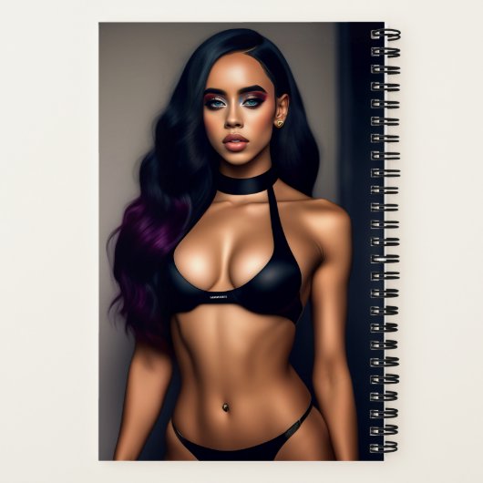 Carnet modèle de poison noir (Verso)