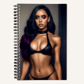 Carnet modèle de poison noir (Recto)