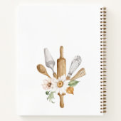 Carnet Modèle de recette personnalisée (Dos)