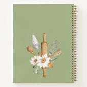 Carnet Modèle de recette personnalisée (Dos)