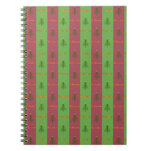 Carnet Modèle de sapin de Noël Old World Evergreen