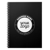 Carnet Modèle de texte circulaire modifiable et logo télé (Devant)