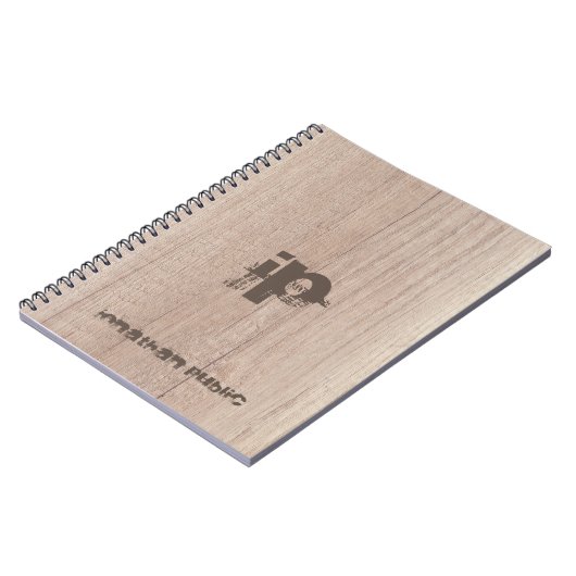 Carnet Modèle de texte dénudé (Côté gauche)