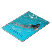 Carnet Modèle féminin natation Thunder_Cove (Côté gauche)