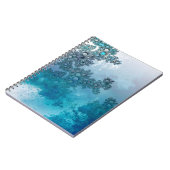 Carnet modèle feuille arrière - plan feuille (Côté gauche)