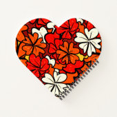 Carnet Modèle floral (Dos)