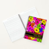 Carnet Modèle floral (Intérieur)