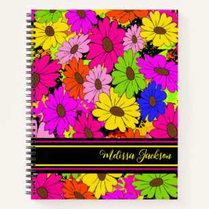 Carnet Modèle floral