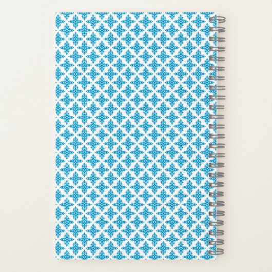 Carnet Modèle floral (Verso)